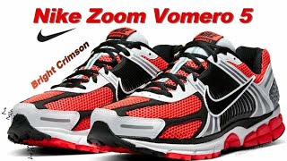 nike zoom vomero 5 bright crimson