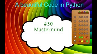 Python Tutorial deutsch, #30 Mastermind