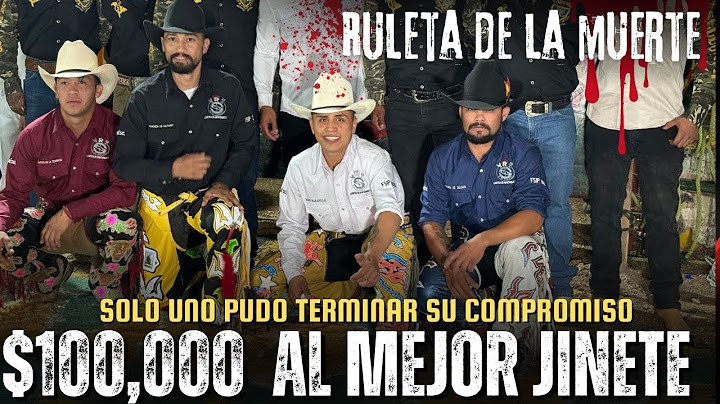 LA RULETA DE LOS $100,000 ( RAYITO, NIÑO MARAVILLA, GORRIÓN Y MASCOTA) “Se lesionaron los jinetes”