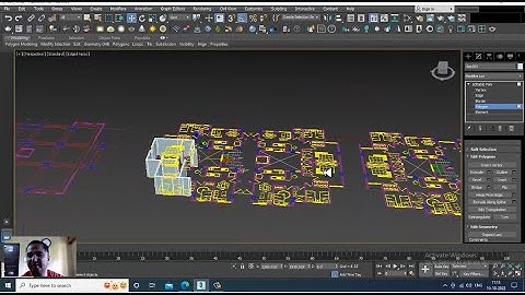 3DsMax Tutorials, Learn 3D Modeling  an Exterior using AutoCad Plan from Scratch in 3Dsmax. Part 1