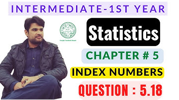 Class 11 Statistics, ch 5 question 5.18, exercise 5 | Link relatives | Faiq Ahmad