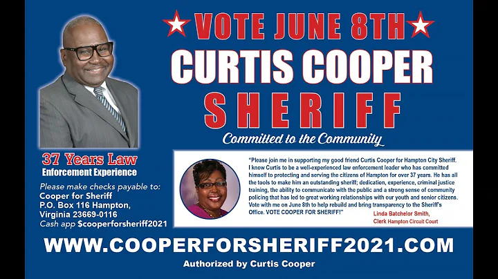 CURTIS COOPER FOR SHERIFF 2021 - LINDA SEELY Endor...