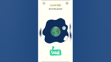 DOP 2 Gameplay Level 222 Save The Planet Shorts Delete One Part Solution and Answer 🔥 Subscribe 🔥