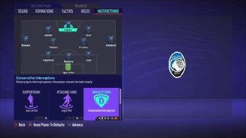 REVIEW FIFA 21 Custom Tactics - Recreate 3-4-2-1  Atalanta  + Instructions - Replicate real system