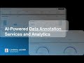 AI-Powered Data Annotation Services and Project Analytics Dashboard - www.labellerr.com
