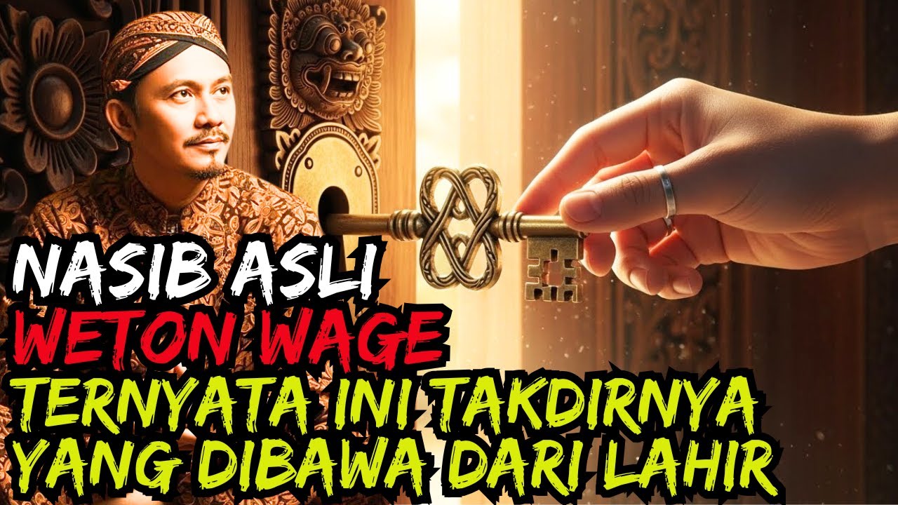 SALAM RAHAYU !! Weton Wage Jangan Kaget ,Ini Takdirmu Sebenarnya Ternyata..