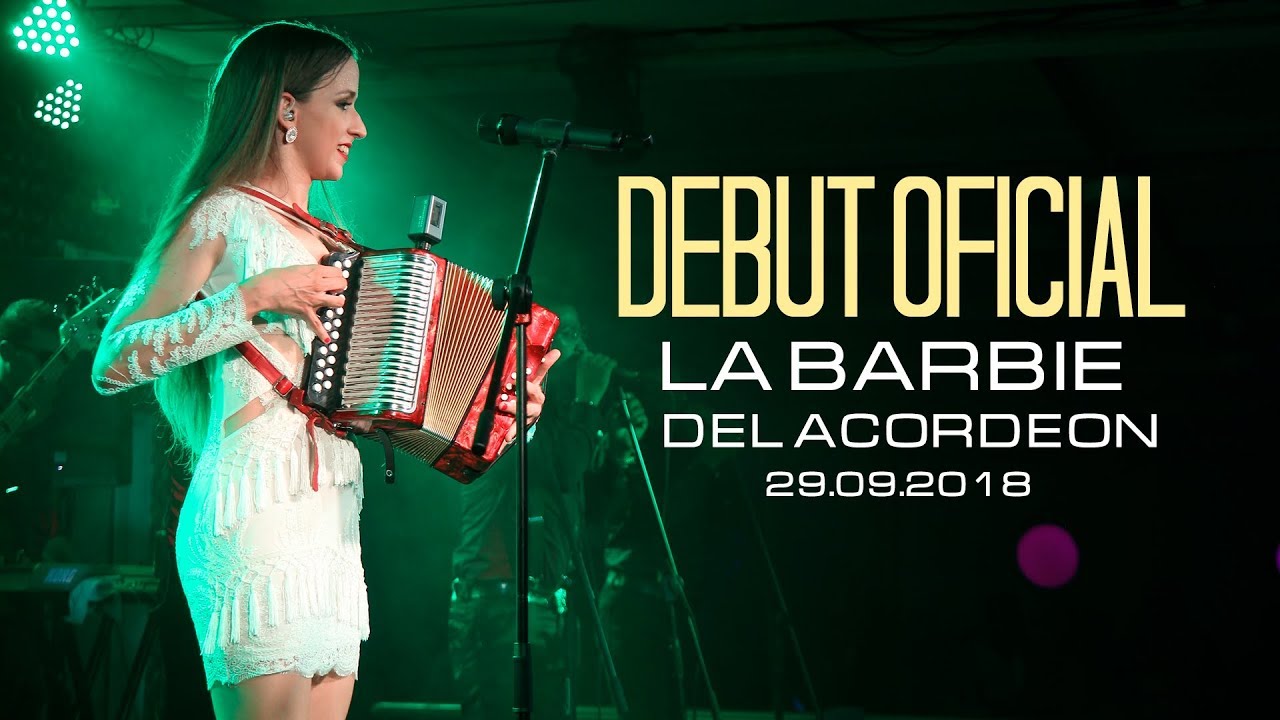 DEBUT La Barbie del Acordeón - Intro + La Caravana (EN VIVO)