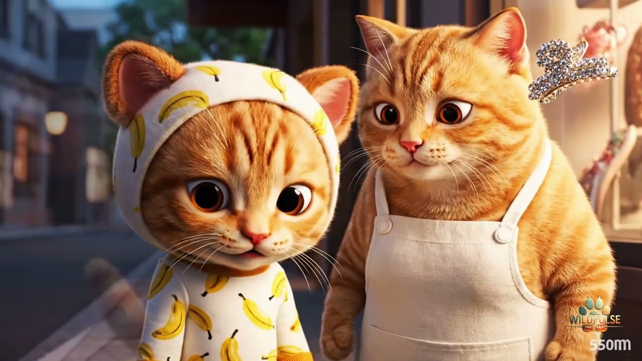 Ginger Kitten Makes Her a Priceless Necklace 💎🐾 Mama Cat & Ginger Kitten Adventures