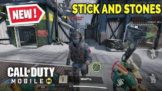 New Mode Sticks And Stones Call Of Duty Mobile Agent Gb Live
