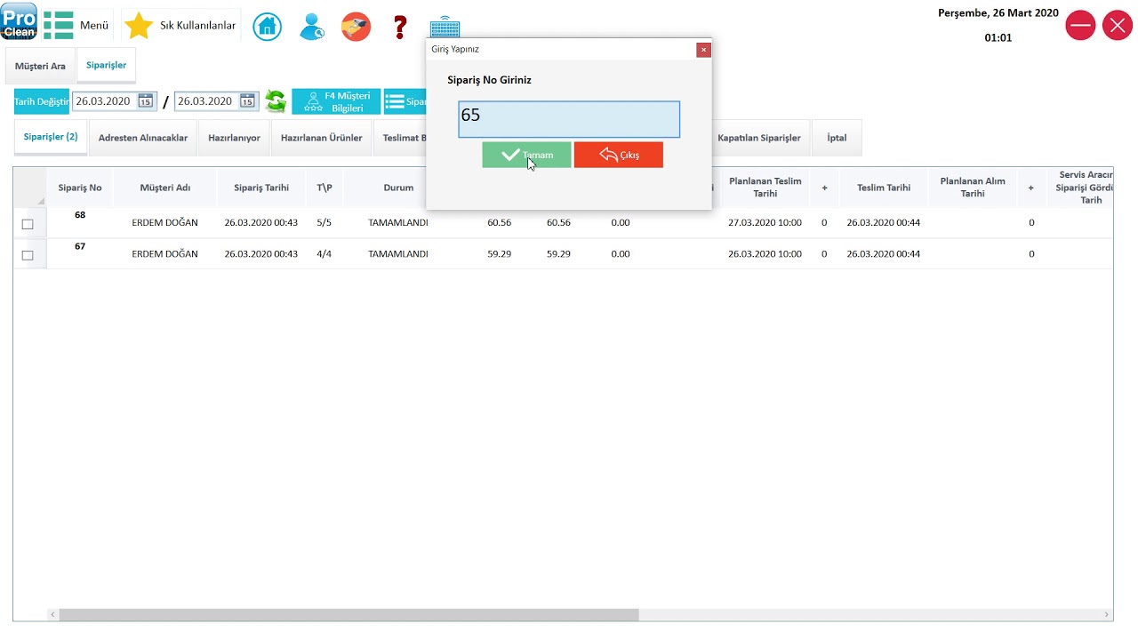 25 Fiş ve Etiket Yazdırma