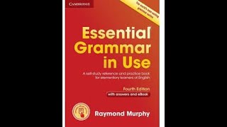 'To be' Essential Grammar in Use Raymond Murphy