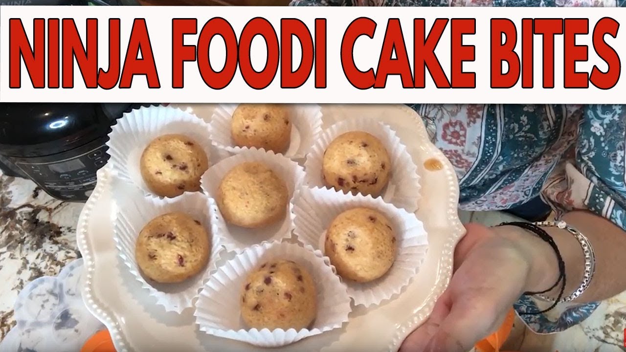 How to make Cake bite muffins in the Ninja Foodi 