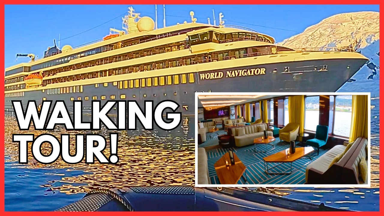 Atlas Ocean Voyages World Navigator FULL Ship Tour 2026  🚢