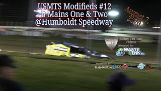 USMTS Modifieds B Mains 1 2 Humboldt Speedway 20