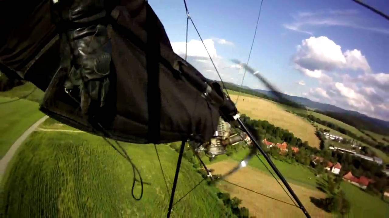 FILLO FLPHG footlaunched powered hang glider, rogallo Zlin 2010