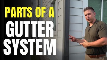 Parts of a Gutter System Explained #gutters #roofing