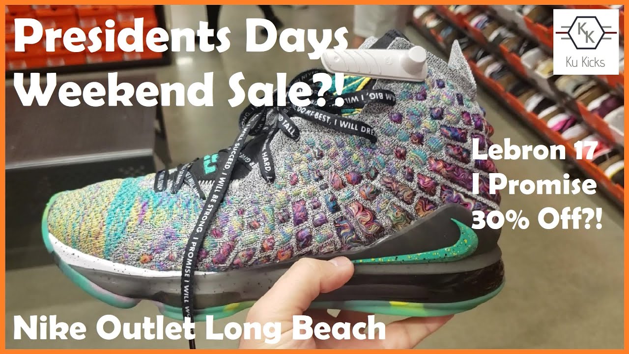 nike outlet presidents day sale