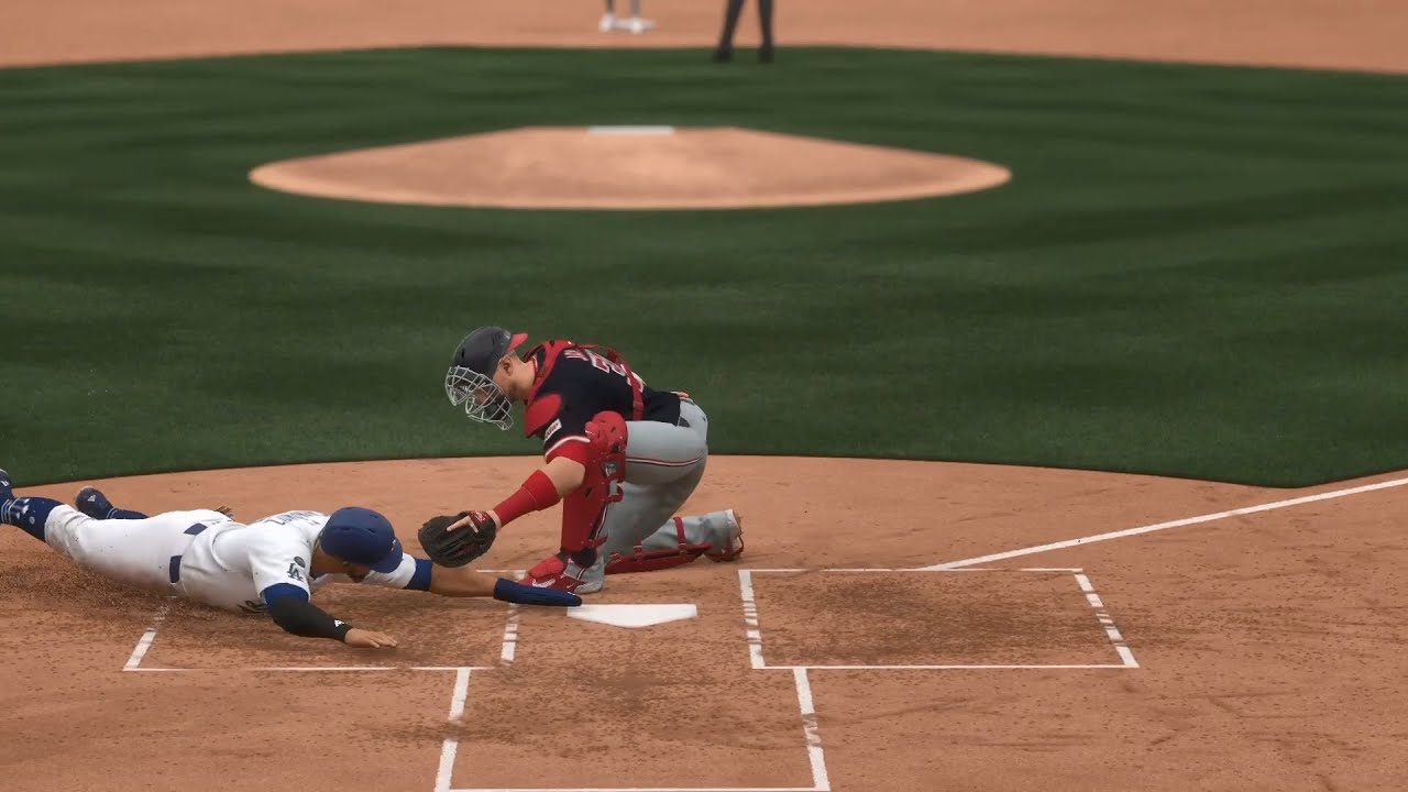 MLB The Show 25. Franchise. 2026.  Dodgers. Game4. Nationals@Dodgers. Brad Lord vs. Tyler Glasnow.