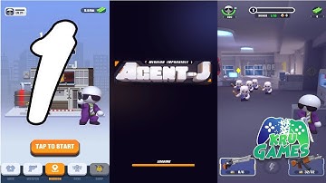 Agent J Gameplay Walkthrough #1 (Android, IOS)