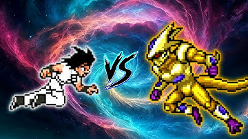 Dr Goku (all form) (New) VS Golden Cooler V2 in Jump Force Mugen