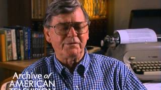 Earl Hamner discusses his first job at NBC - EMMYTVLEGENDS.ORG