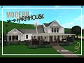 Bloxburg speedbuild: Modern Farmhouse | Part One