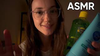 ASMR Soothing Your Skin | Best Friend Treats Your Sunburn