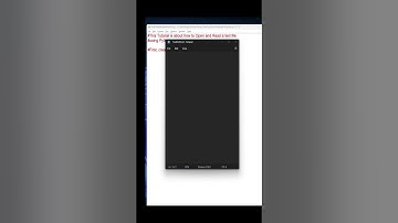 Part 10 | Python Programming | Open and Read a text file using Python