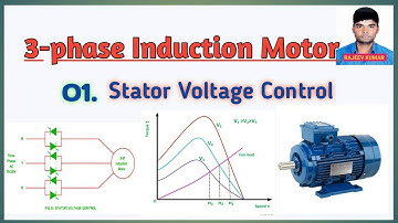 Lec-01 | Speed Control of Three phase Induction Motor | Stator Voltage Control