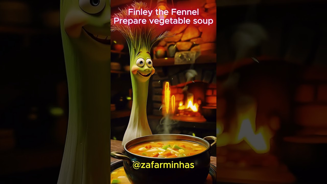 Finley the Fennel: The Enchanted Soup Stirrer | Magical Kitchen Adventure 