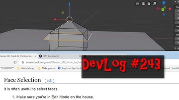 [Blender 2.80] Enchanted Lands Devlog #243 - Blender 3D: Noob to Pro 51 - An awning.