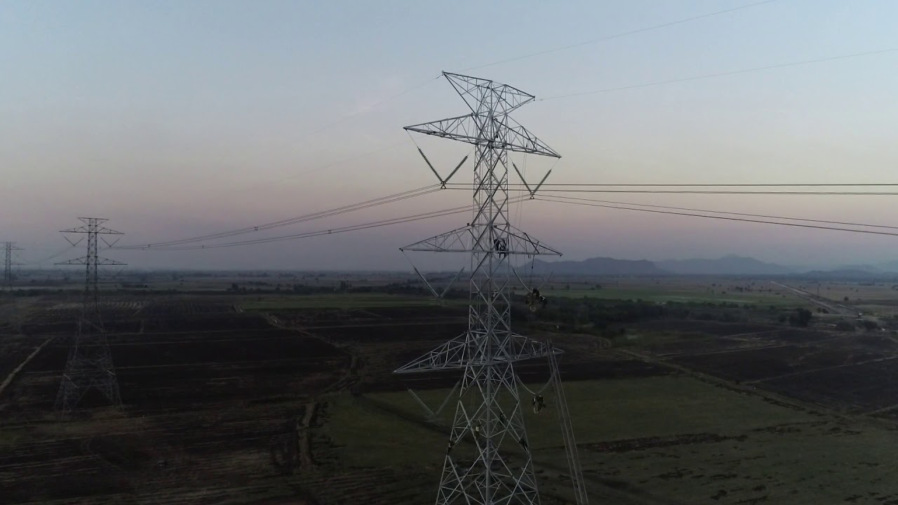 งานปรับปรุงยกระดับสายส่งรองรับโครงการก่อสร้างรถไฟทางคู่ ลพบุรี-ปากน้ำโพ สายส่ง 500kV AY4-TTK#1,2