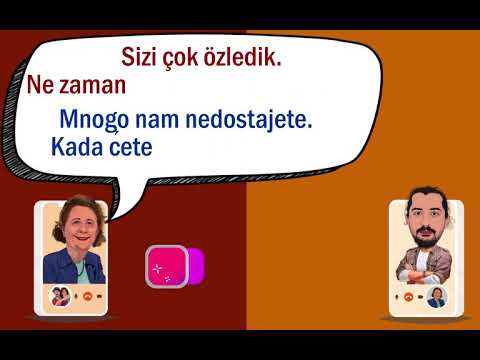 Turski Jezik, Razgovor