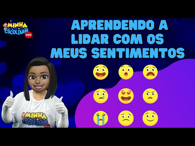 Aprendendo a Lidar com os Meus Sentimentos G5  - Educação Infantil - Atividades para Crianças