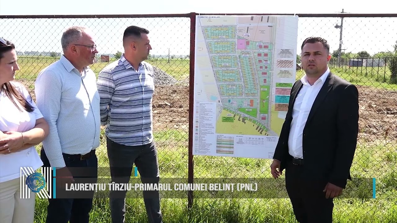 Un nou proiect de anvergură la Belinț Un nou proiect de anvergură la Belinț