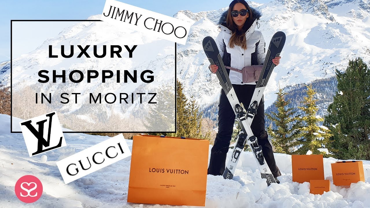 Louis Vuitton pop-up at St Moritz