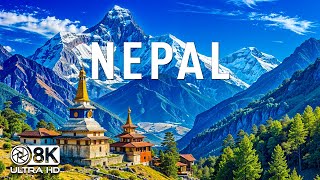 Nepal 4K | Majestic Himalayan Landscapes, Deep Valleys & Ancient Mountain Villages
