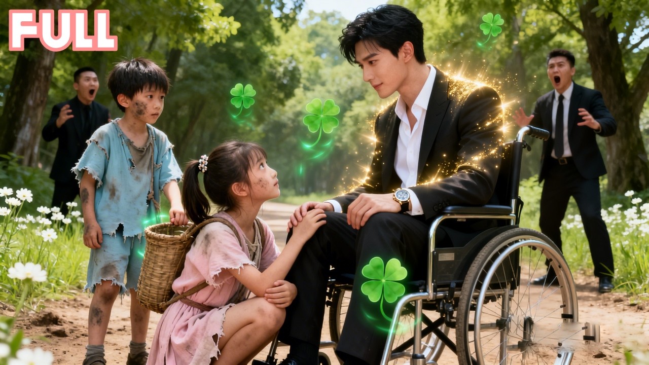 CEO Discapacitado Adoptó Dos Huérfanos —Eran Estrellas de Suerte—¡Un Toque y Sus Piernas Sanaron!