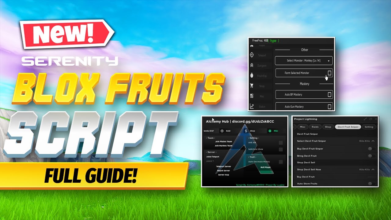 Blox Fruit Script Roblox - Outros - DFG