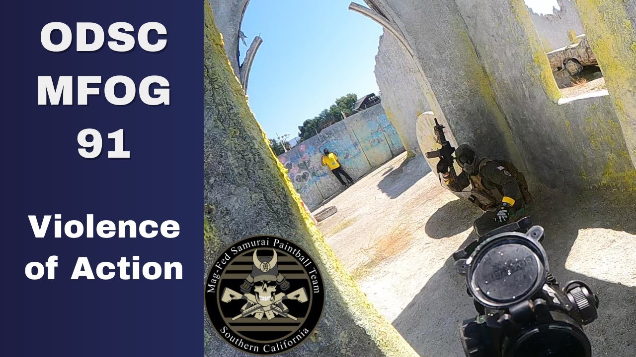 9 Kill Streak ODSC MFOG 91. Violence of Action Hollywood Sports Paintball YouTube
