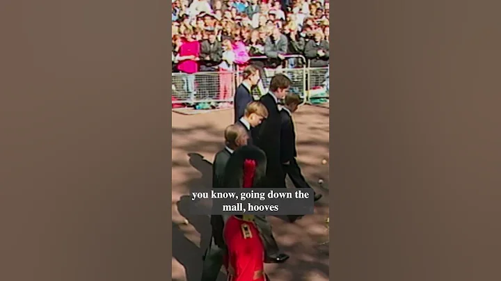 The image of Prince Harry walking behind Princess Diana’s coffin is one that moved the world