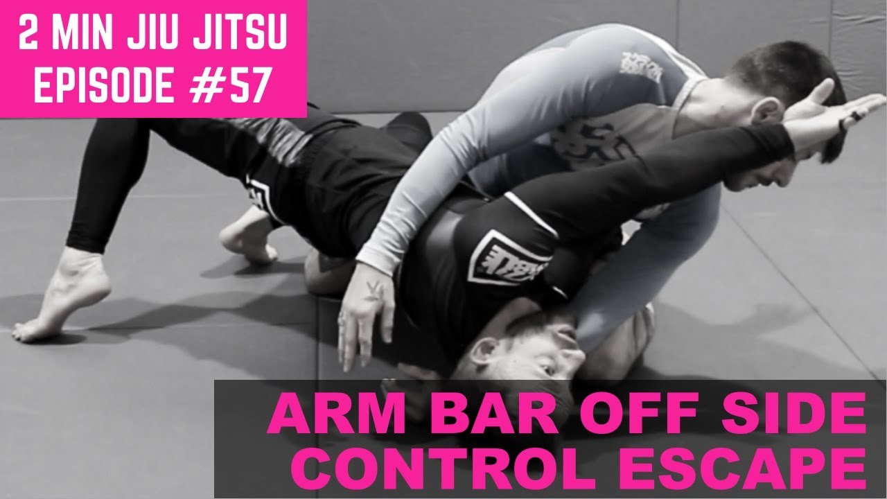 2 Minute Jiu Jitsu Ep.57: Arm Bar Side Control Escape - YouTube