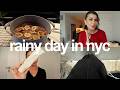 Rainy Day in Brooklyn, NYC | Productive Day in My Life (Pilates, Cooking, Cozy)