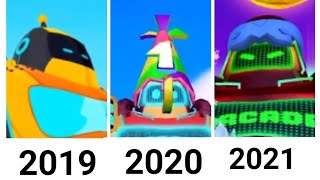 Evolution Of Pk Xd Gaint Robots Cap 2019,2020,2021