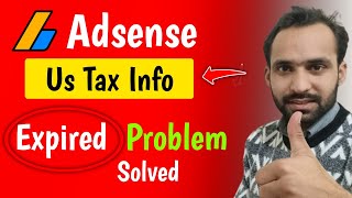 Google Adsense Tax Information Expired Problem Solved 2023 | Submit New Form Adsense