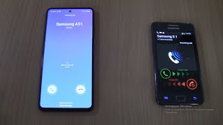 Double Over the Horizon Incoming call at the Same Samsung Galaxy A51+S2 plus Resimi