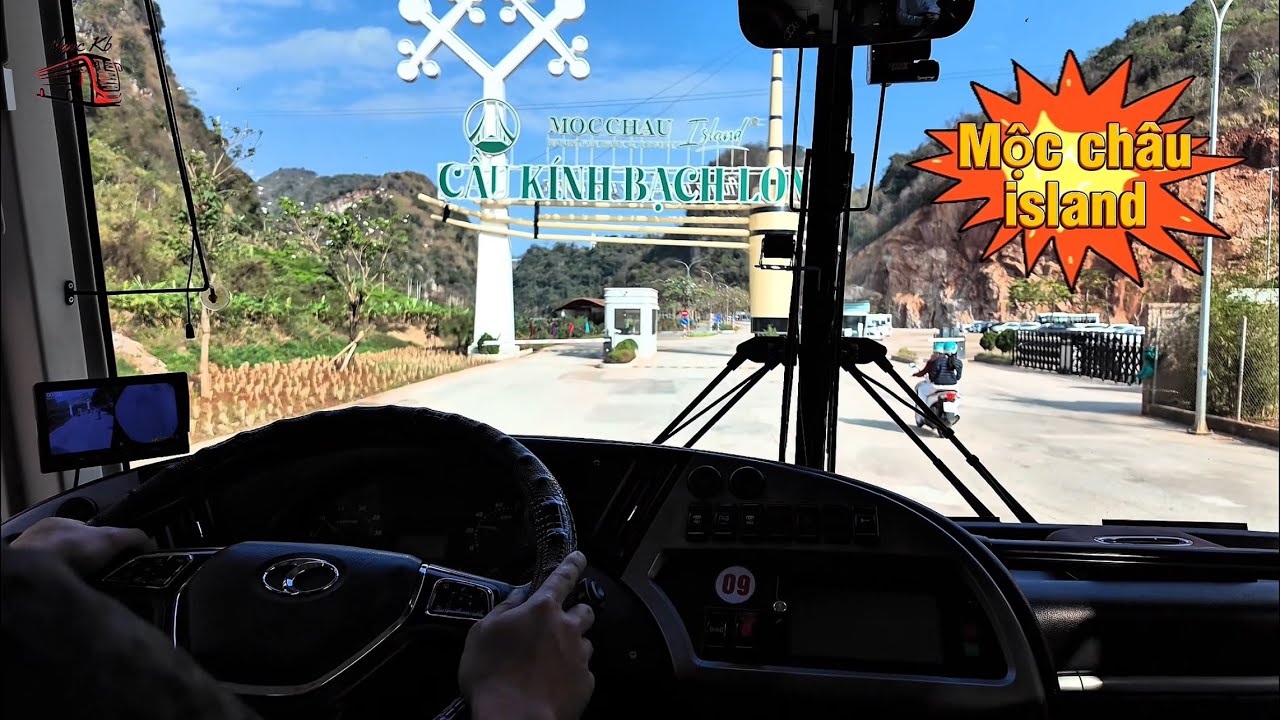 P2. Cty mộc châu isLand leo dốc số 2 cho chắc .#ngockb #travel #dulich #laixekhach 