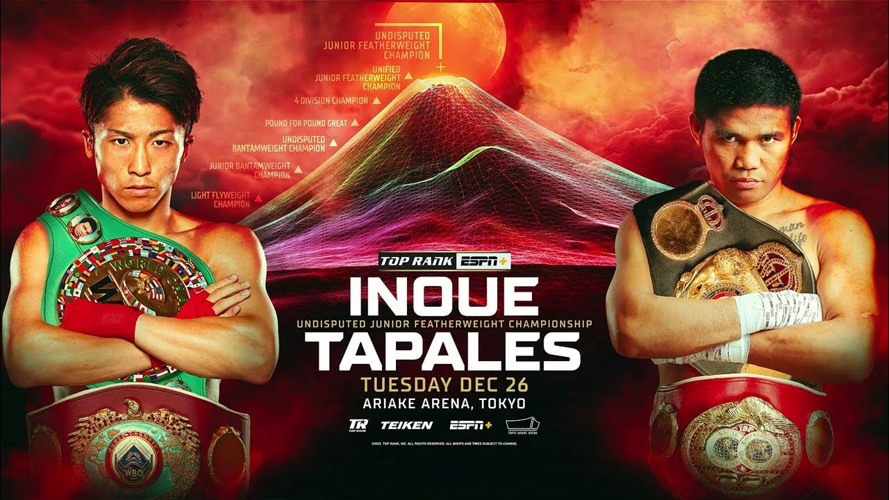 Naoya Inoue vs Marlon Tapales POSTER