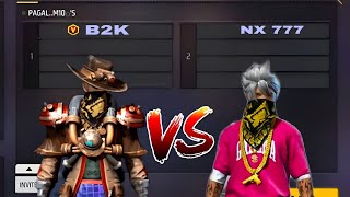 BORN2KILL VS NX77 | B2K VS NX77 USE SCRIPT ? | ONE OF THE BEST ROOM IN THE WORLD