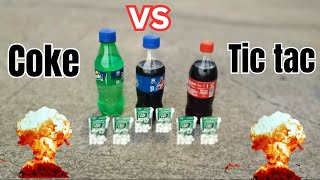 Experiment: Tictac Vs Coca-Cola